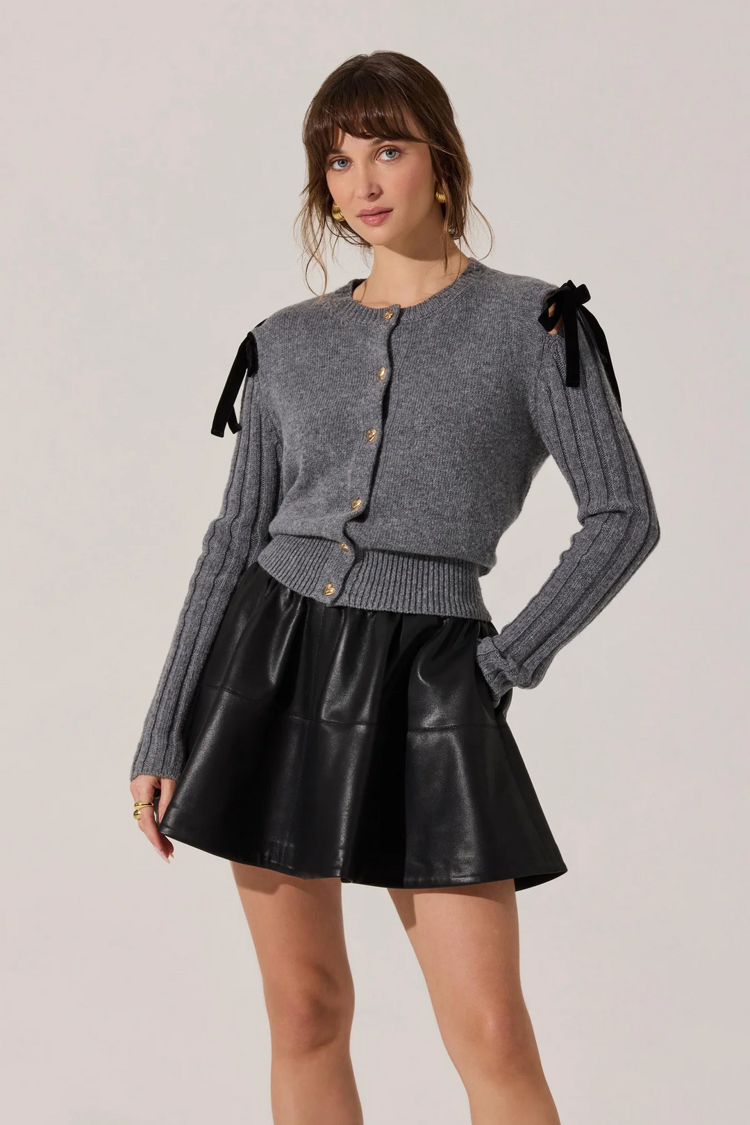 Melvie Bow Detail Cardigan