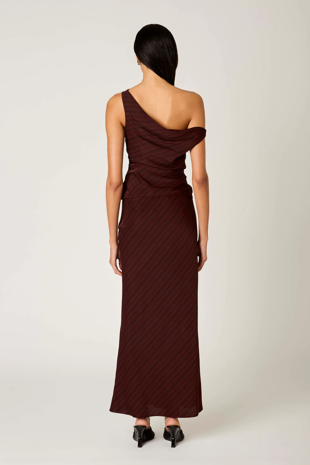 Benedict Satin Off Shoulder Top