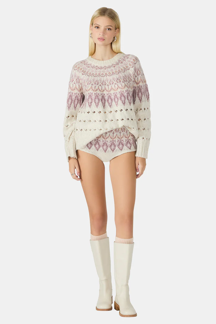 Suzette Rhinestone Sweater