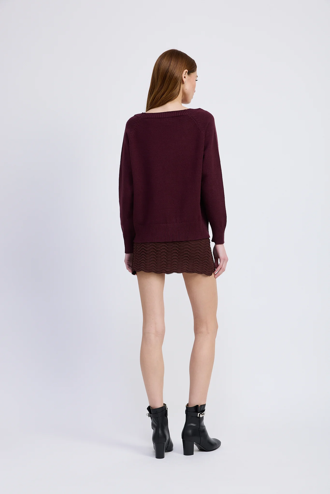 Iona Lace Detail Knit Sweater