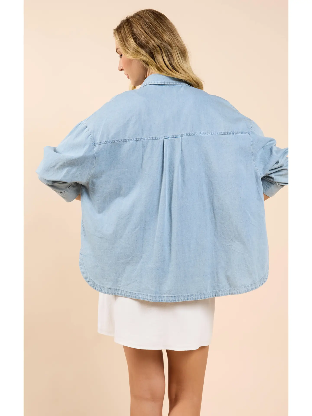 Majorie Chambray Botton up