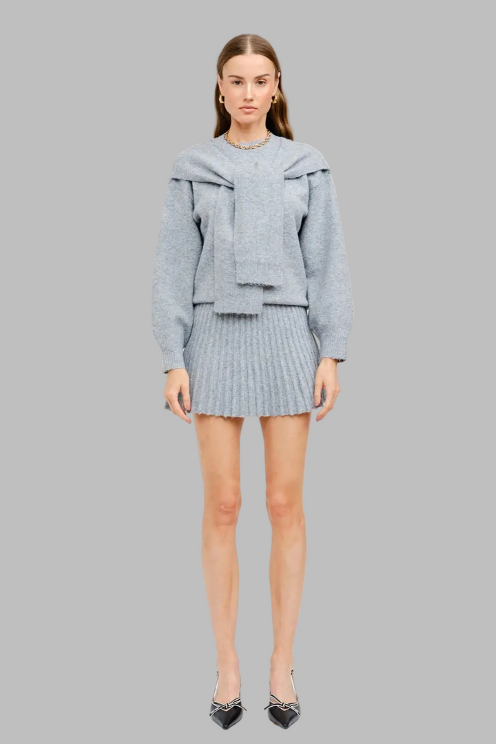 Heather Gray Sweater