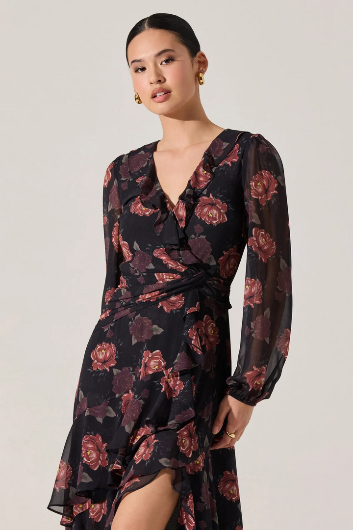 Corrina Floral Maxi Dress