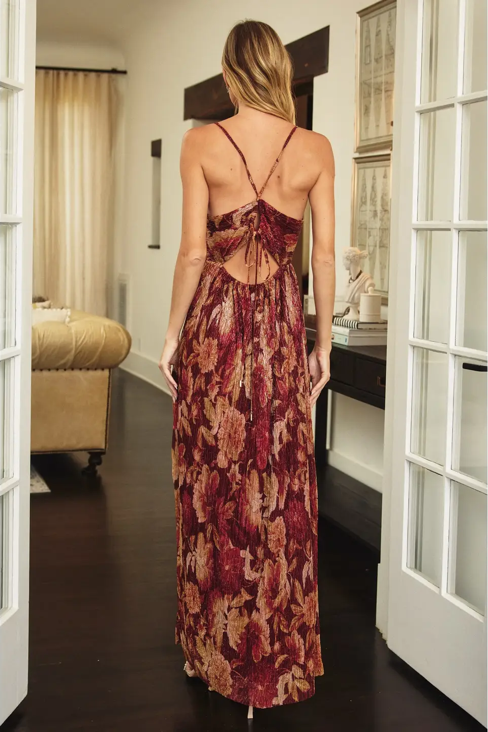 Night Rhythm Maxi Dress