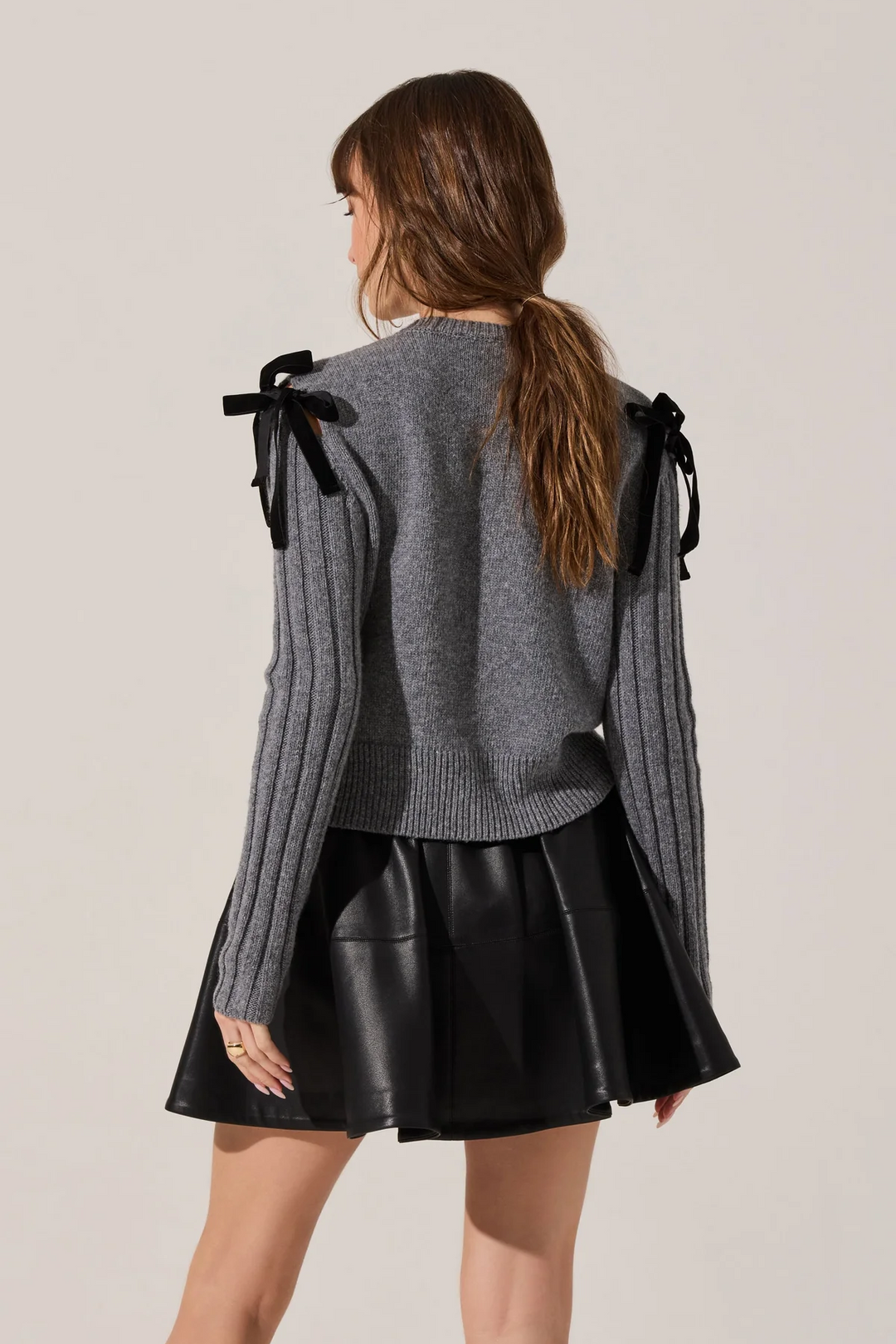 Melvie Bow Detail Cardigan