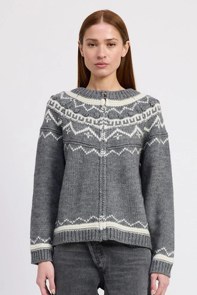 Esther Patterned Sweater Jacket