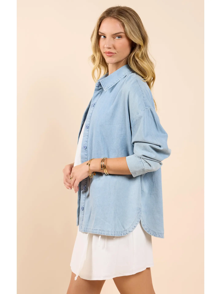 Majorie Chambray Botton up