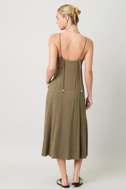 Salermo Linen Midi Dress