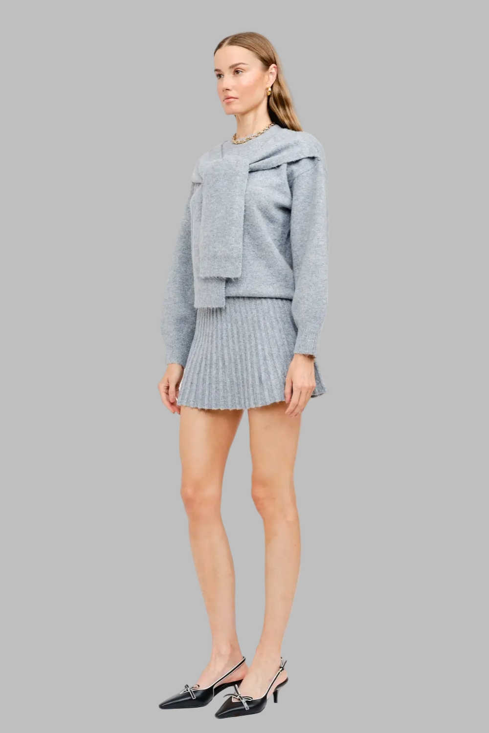 Heather Gray Sweater