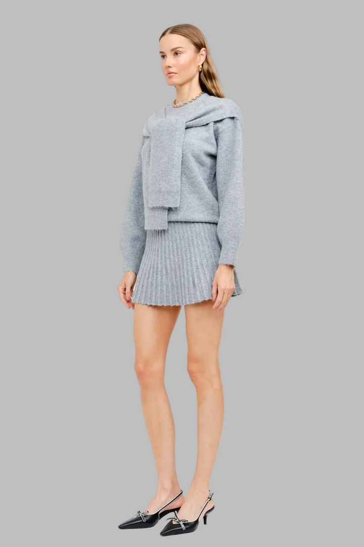 Heather Gray Sweater