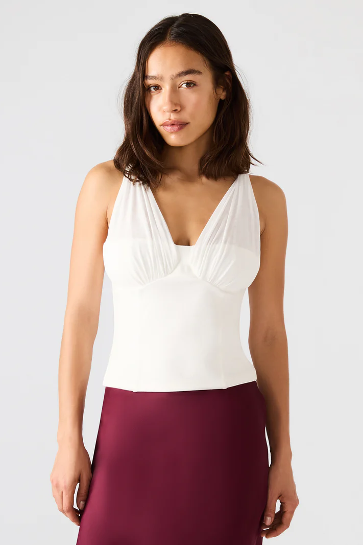 Addisyn Mesh Detail Top