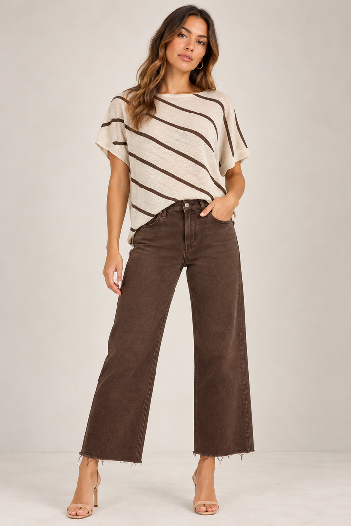Kayla Striped Top