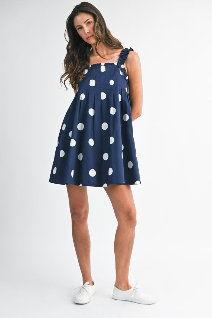 Polka Dots Mini Dress
