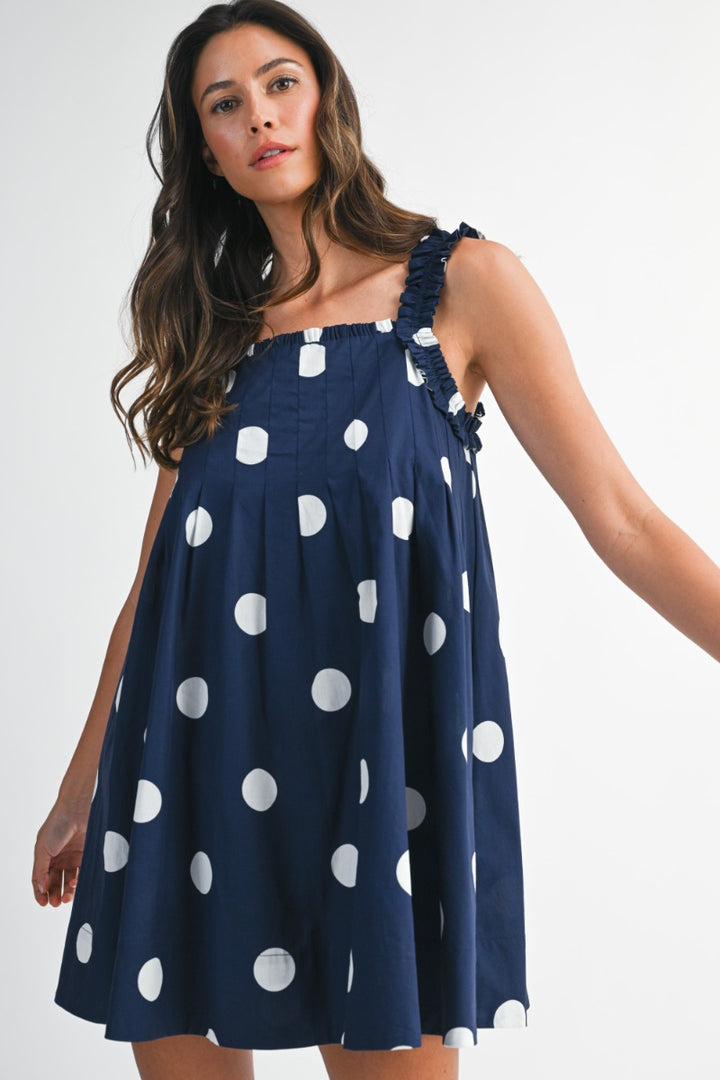 Polka Dots Mini Dress