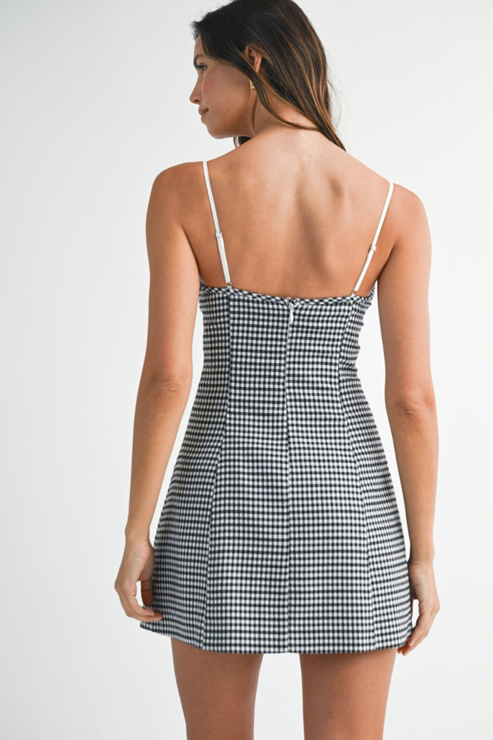 Gingham Mini Dress