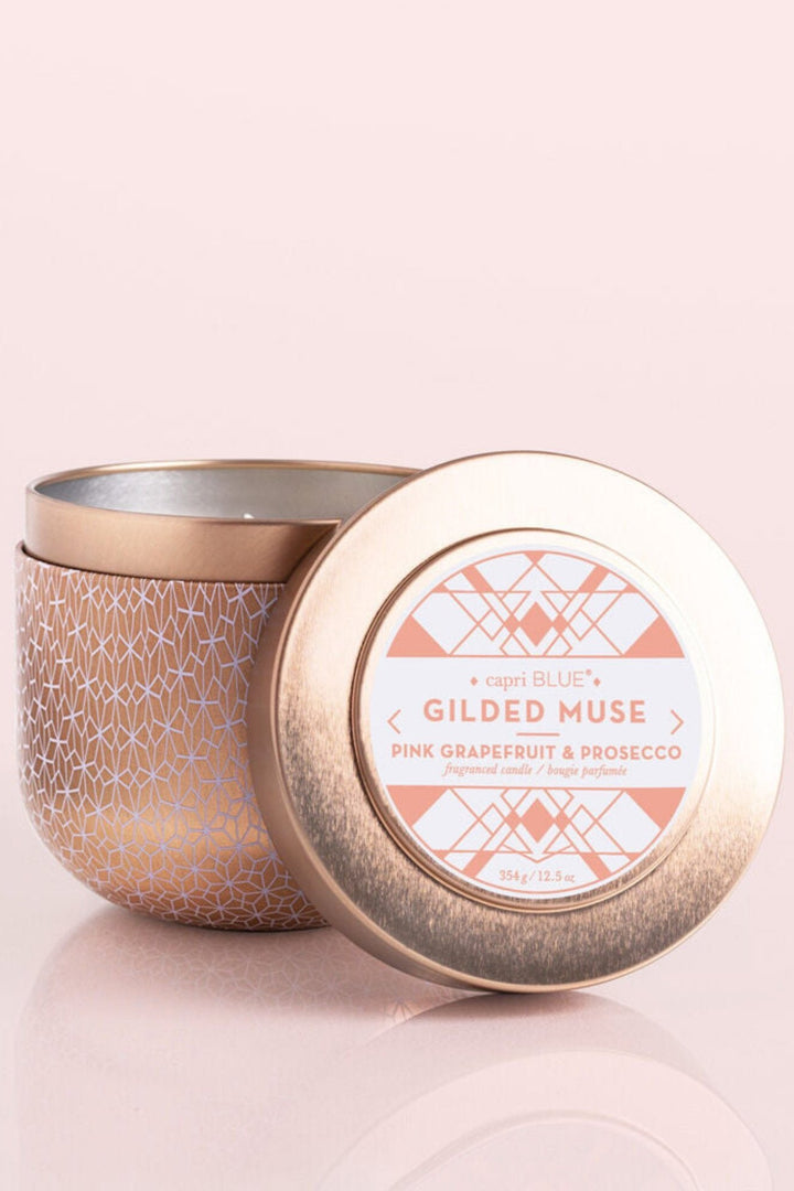 Gilded Muse Tin