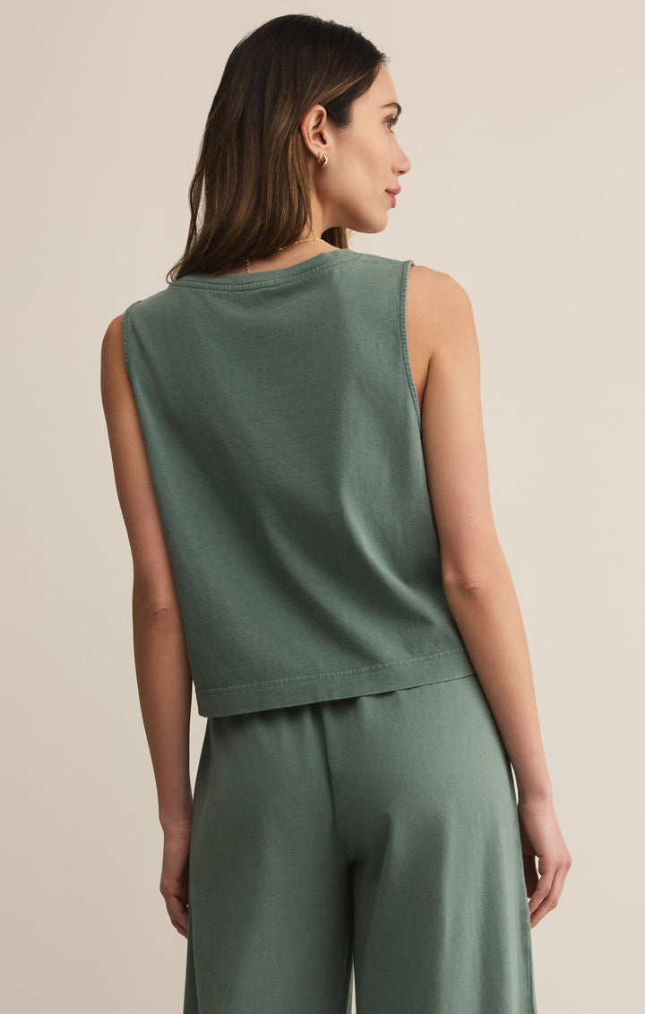 Sloane Green Tank Top