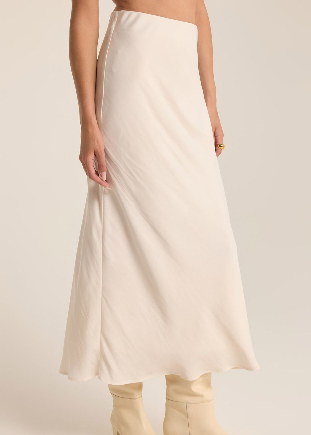 Europa Poly Sheen Skirt