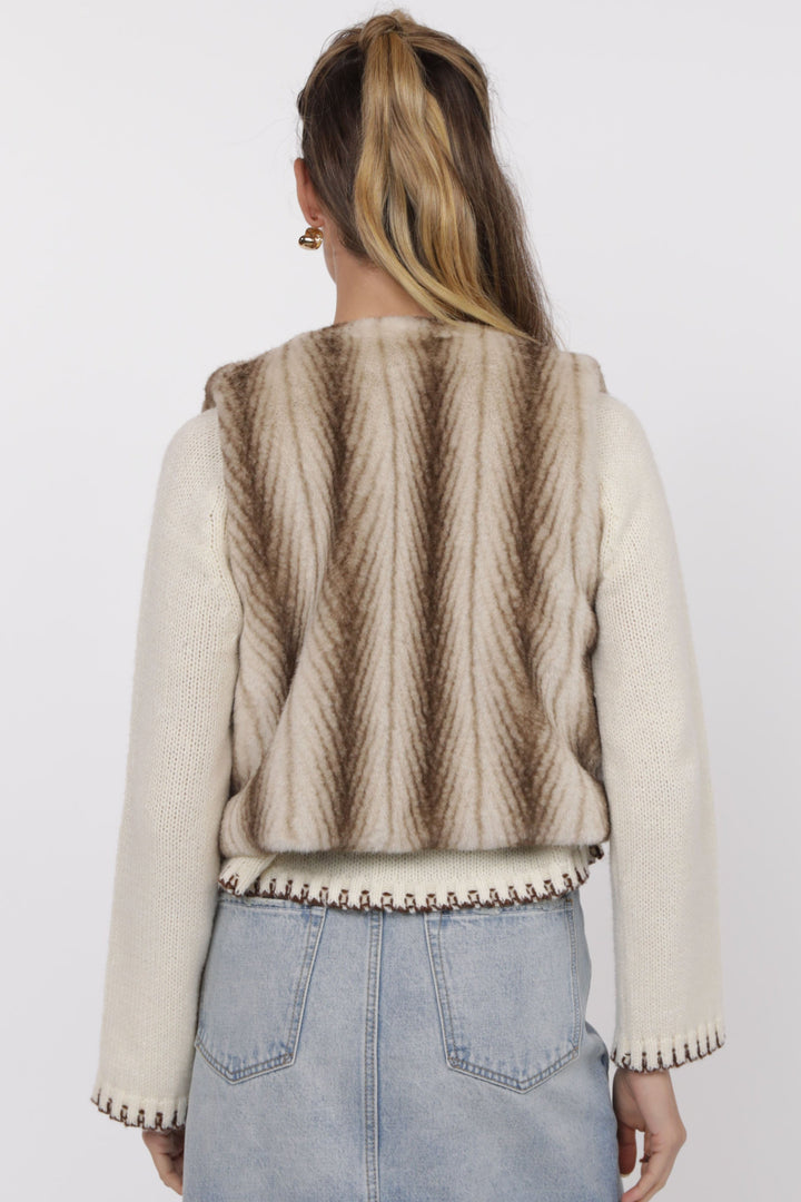 Demi Faux Fur Vest