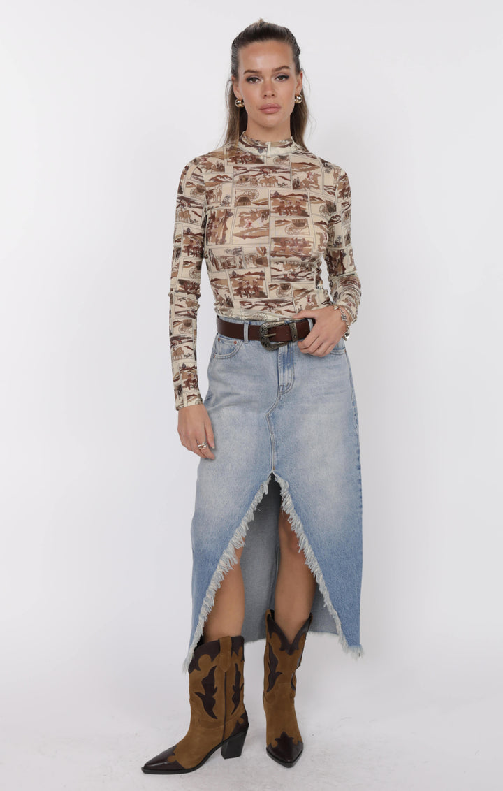 Giddy Up Long Sleeve Top
