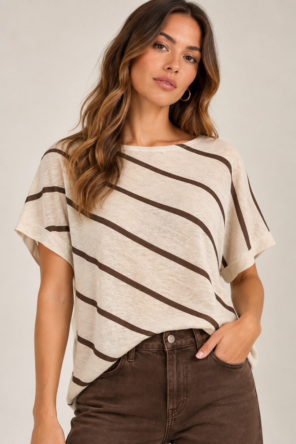 Kayla Striped Top