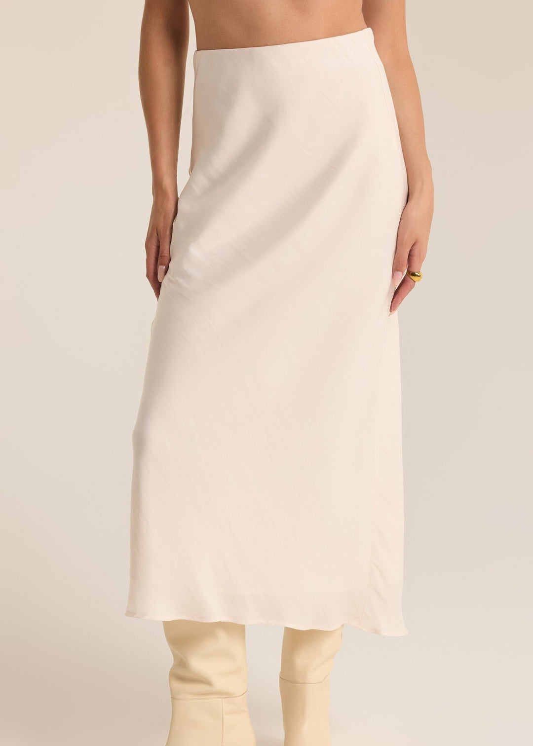 Europa Poly Sheen Skirt